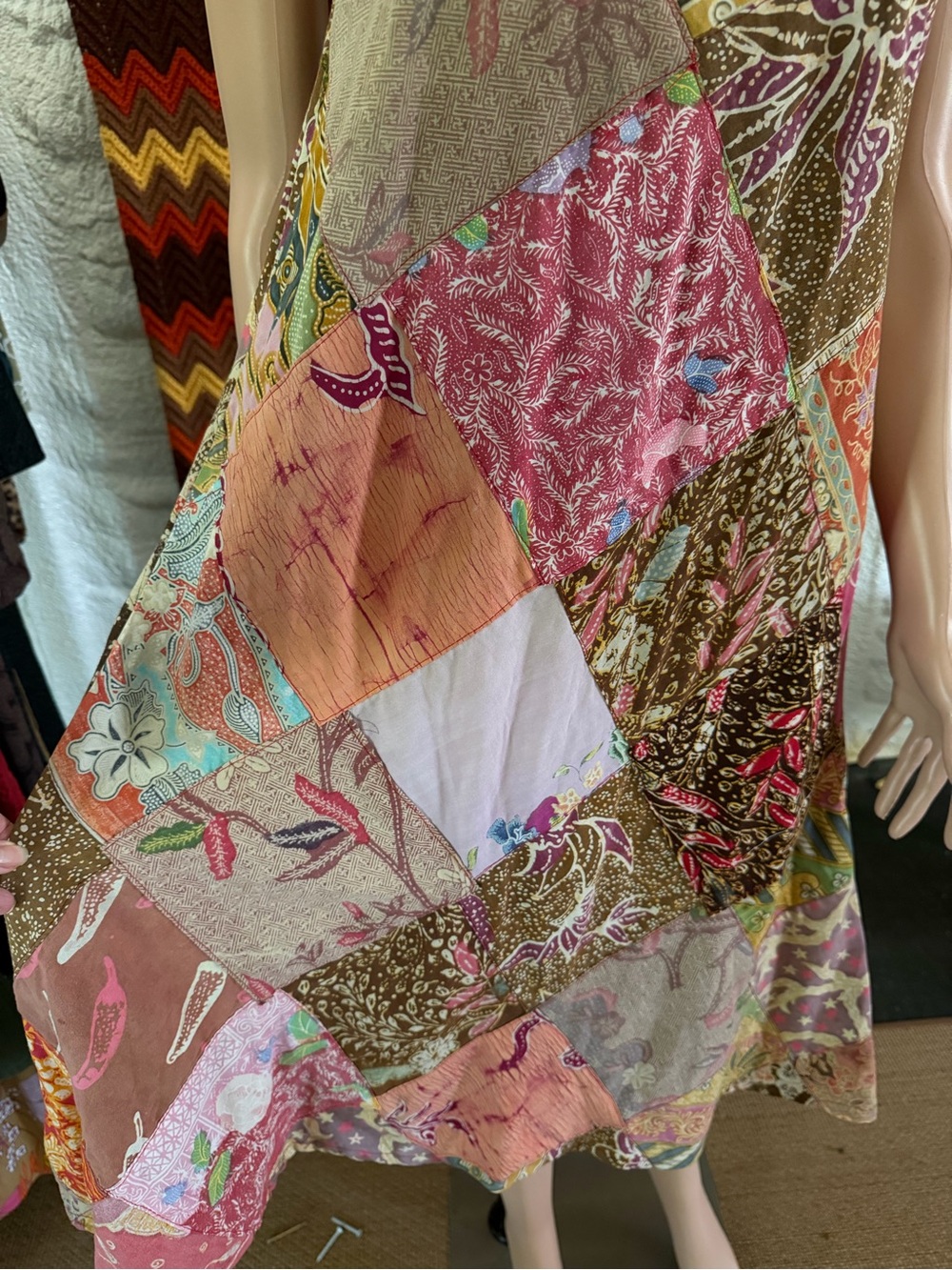 Jaded Gypsy Boho Patchwork Dress - Picture 3 of 7
